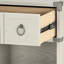 Table de chevet grise pour chambre à coucher avec tablette et tiroir de rangement intégrés, organisation optimisée
