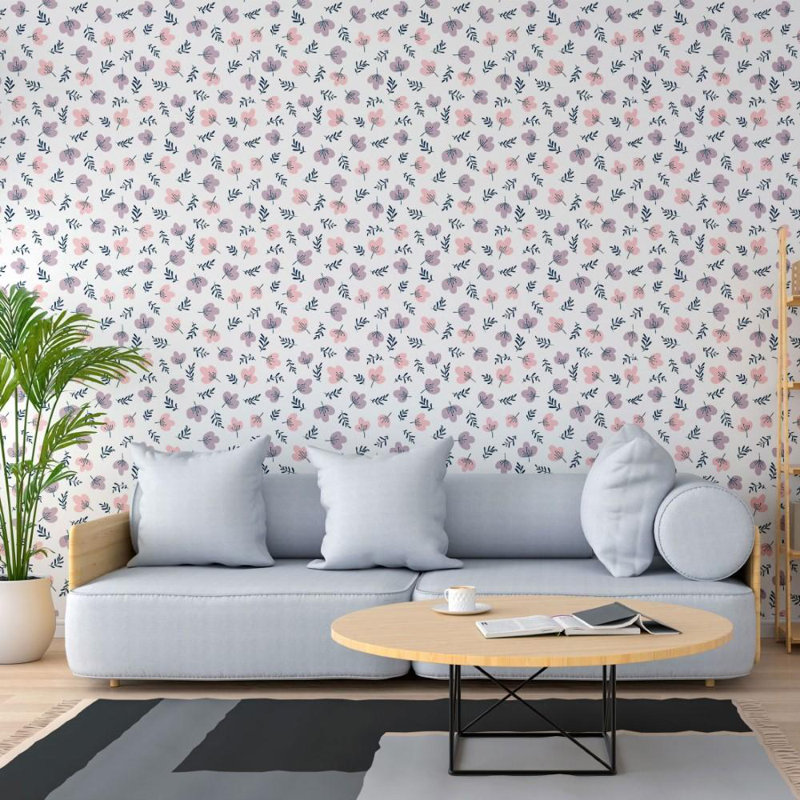 Jolynn 126" L x 24" W Smooth Wallpaper Roll