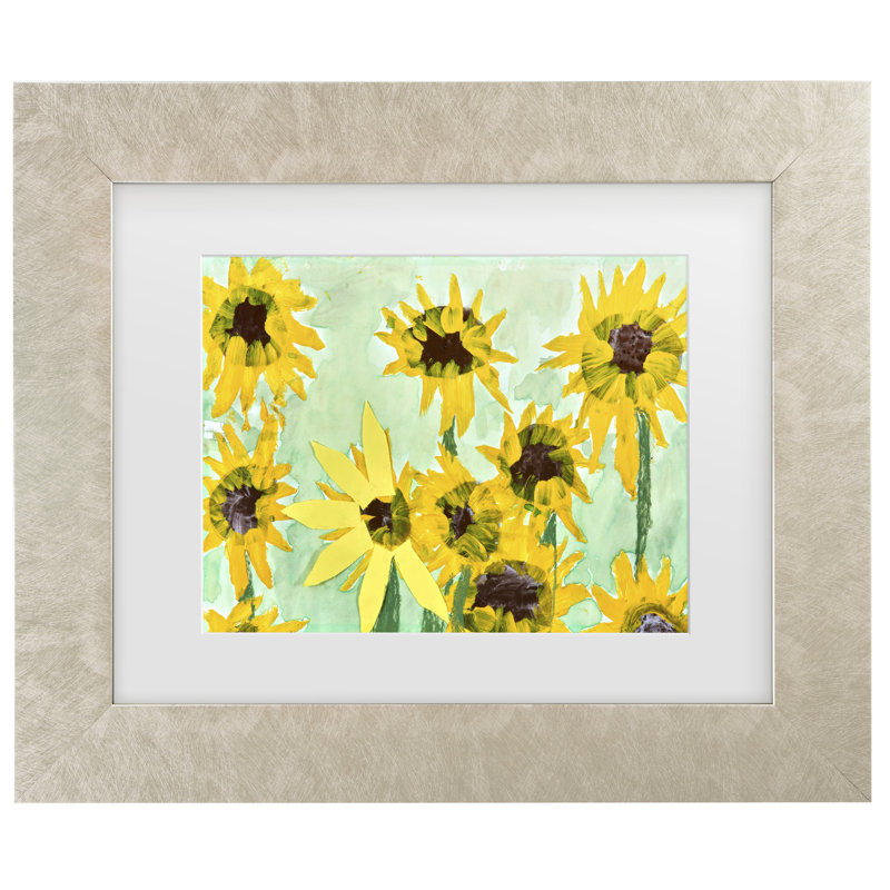 «Dale Hefer Suflowers» par Jam, H 19,5 po x l 23,5 po
