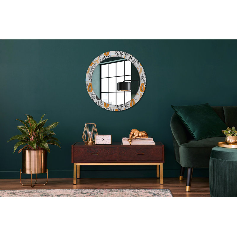 Huldar Glass Flat Wall Mirror