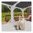 Cat Window Box, 43.3" Catio Outdoor Cat Enclosure for Sunbathing, Napping & Viewing, Window Perch for Large Indoor Cats - All Weather Use, Cat Cage