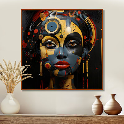 «Modern Sub-Saharan Beauty I», art géométrique moderne africain