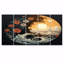 Ensemble de 5 pièces Ying Yang Balance Ocean Flowers Mountains - Abstract Landscape Wall Decor-287616572