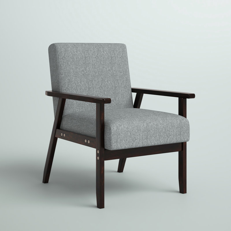 Fauteuil Avanelle, Gris 100% lin