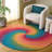 Novelty 202 Hand Tufted 80% Wool; 20% Cotton Spiral Rug-1165527650