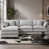 Chenille gris