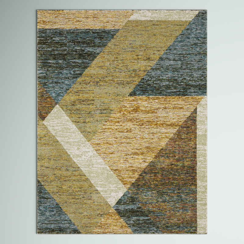 Sitton Geometric Indoor Rug, Rectangle 5'3" x 7'3"
