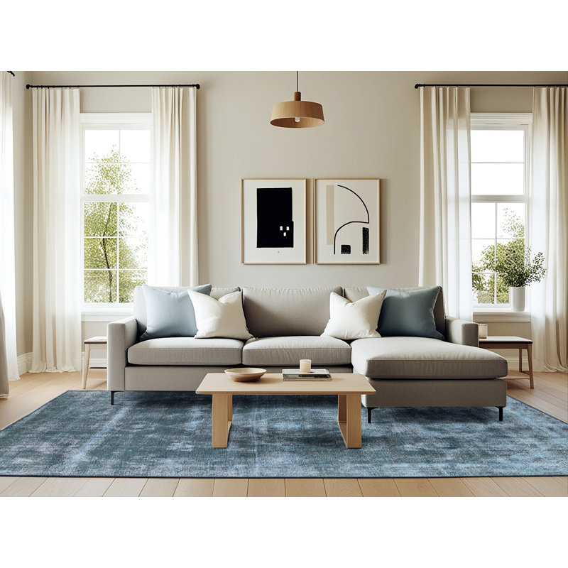 Tapis oriental gris, Rectangle 6 pi x 9 pi