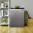 18in Stainless Compact Mini Refrigerator 2.6cf Reversible Door 115V