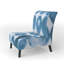 Fauteuil de chambre Indigo