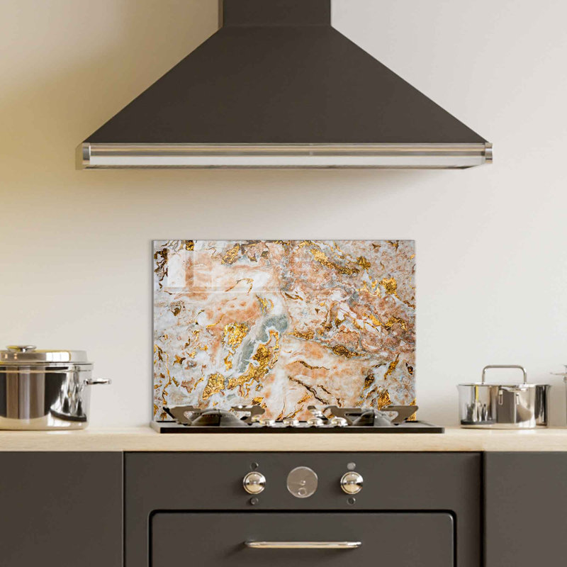 Élégante peinture décorative en verre trempé de 19,7 po x 27,6 po | 100% verre trempé, épaisseur: 0,16 pouce | Parfait pour la décoration intérieure, le salon et le bureau | Superbe œuvre d'art avec une esthétique moderne