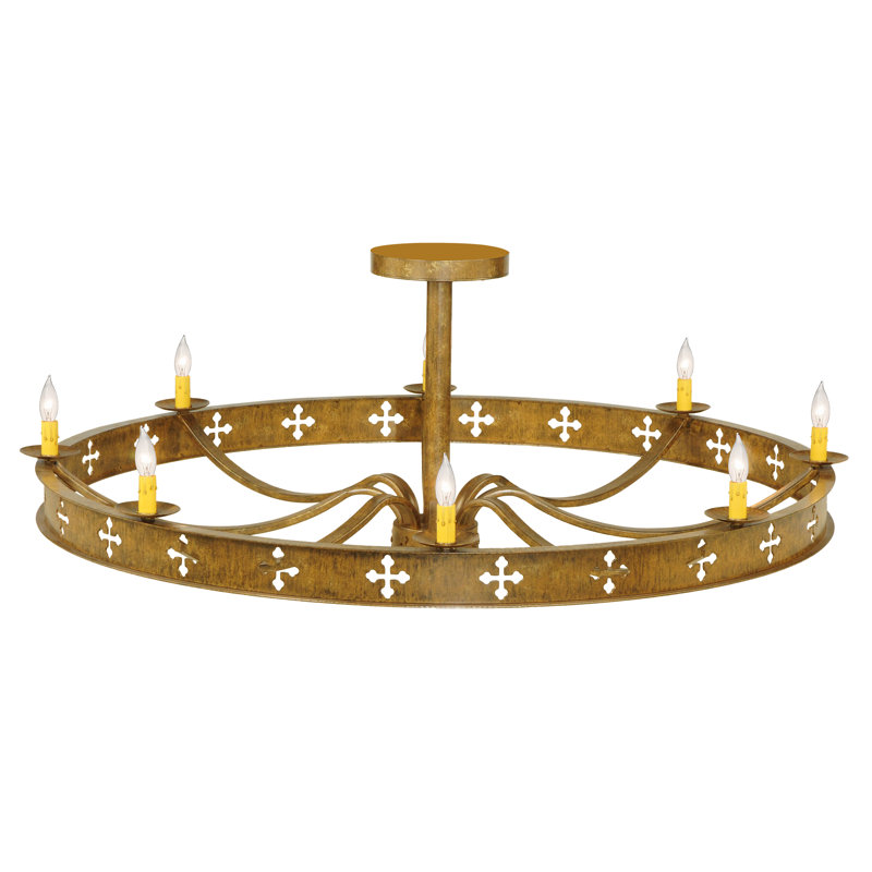 Byzantine 8 - Light Flush Mount