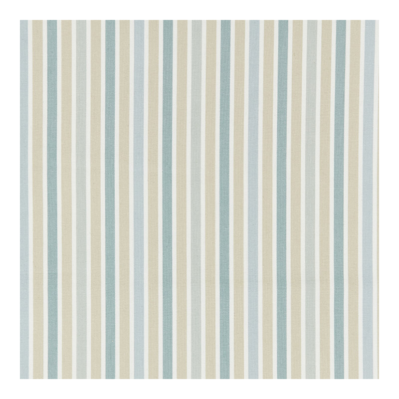 Chatham Leeds 100% Cotton Stripe Fabric, Seaglass