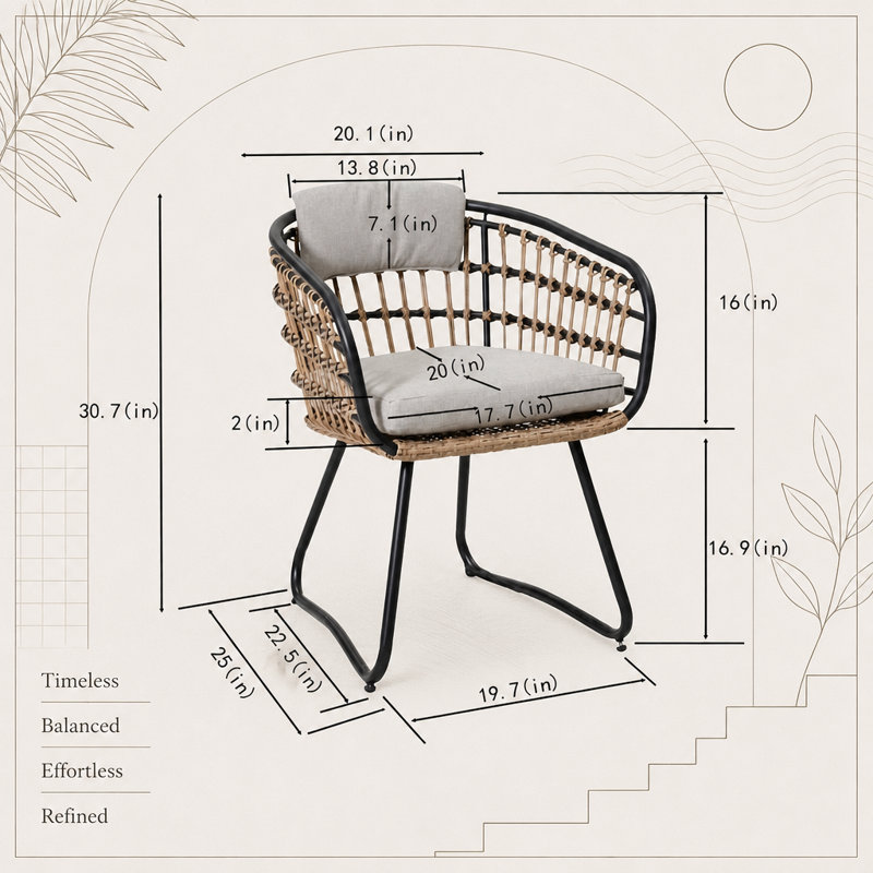 2 - Person Patio Conversation Set