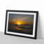 Sunset in Honolulu Hawaii - Picture Frame Painting Print-55613759-55613756