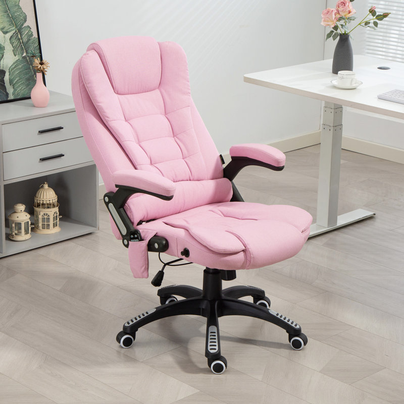 Fauteuil de direction à haut dossier vibrant 6 points