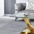 Glass Top Coffee Table-1223339133