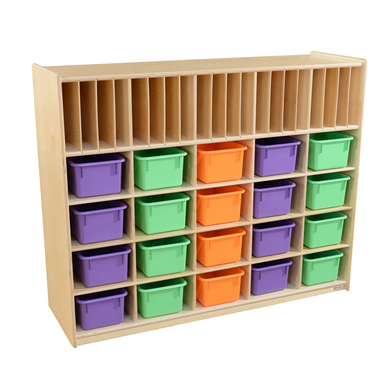 Rangement multiple sans plateaux, Oui, Teintes pastel assorties