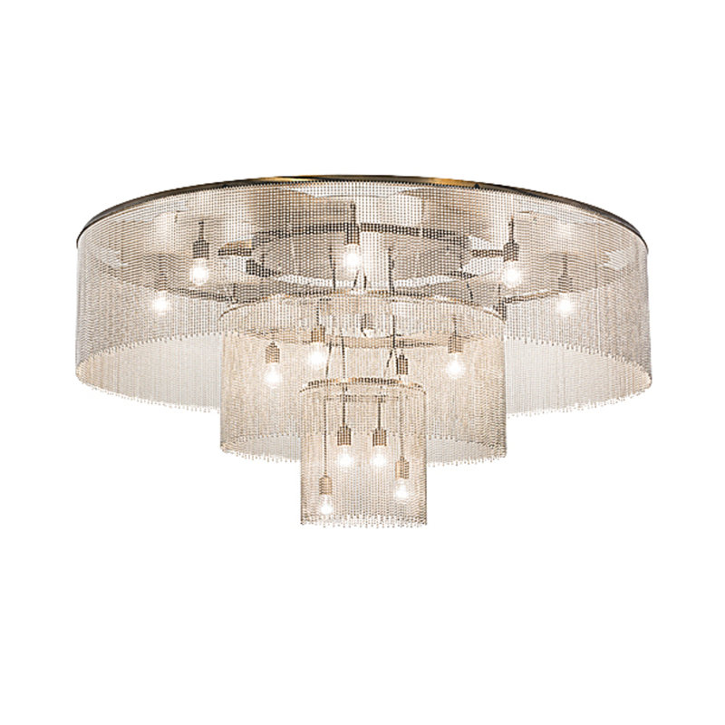 Niagara 16 - Light Flush Mount, Antique Copper