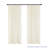Pinch Pleat Semi-Sheer Single Curtain Panel with Rings and Clips Included-802094672-802094670
