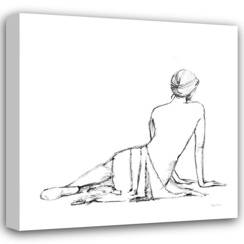 Lark Manor ™, art sur toile tendue Tillmon, Avery Gallery, figure II, H 15 po x l 15 po