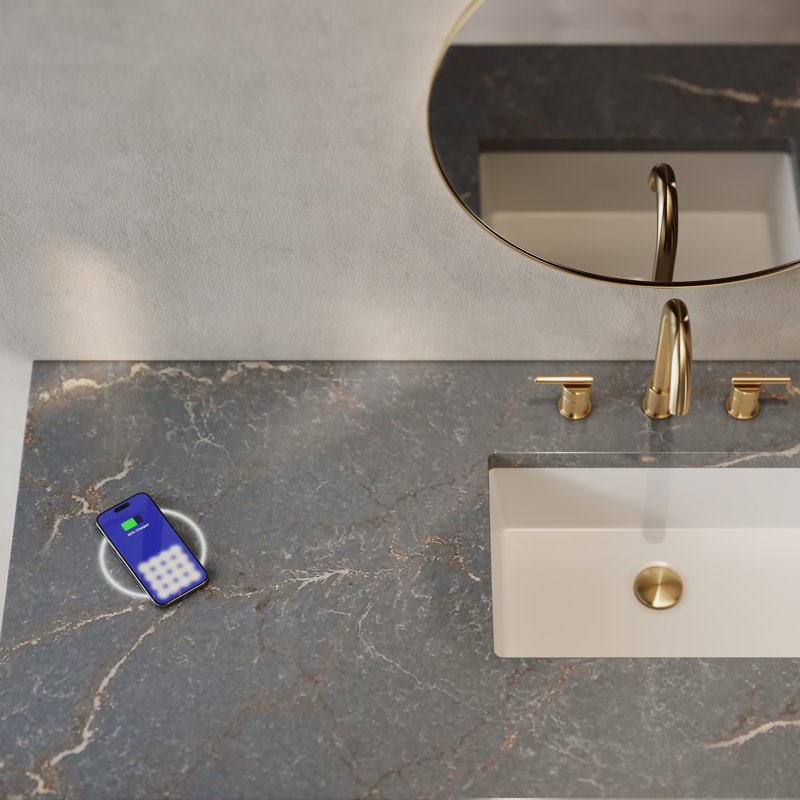 Portland 60'' W Single Vanity, Parisien Bleu