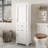 Freestanding Bathroom Storage Linen Cabinet-2068469403