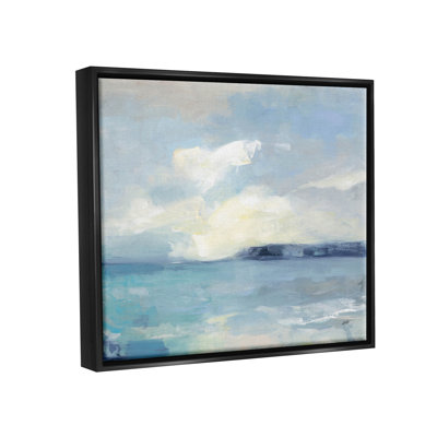 «Abstract Ocean VIew Landscape» par Julia Purinton, peinture sur toile
