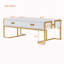 Table basse moderne moderne à 4 tiroirs-349239784