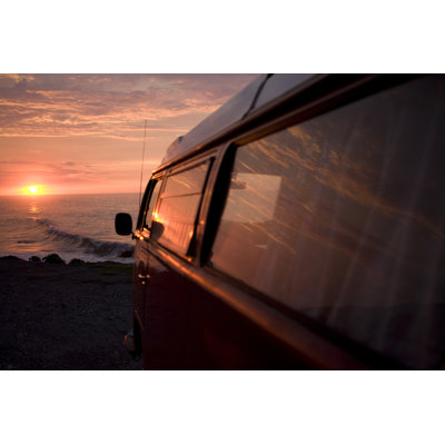 Sunset by Elisaq - Wrapped Canvas Print