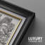 Abstrait botanique noir et blanc, tapisserie botanique, nature sauvage, impression sur papier-91356280-91356281