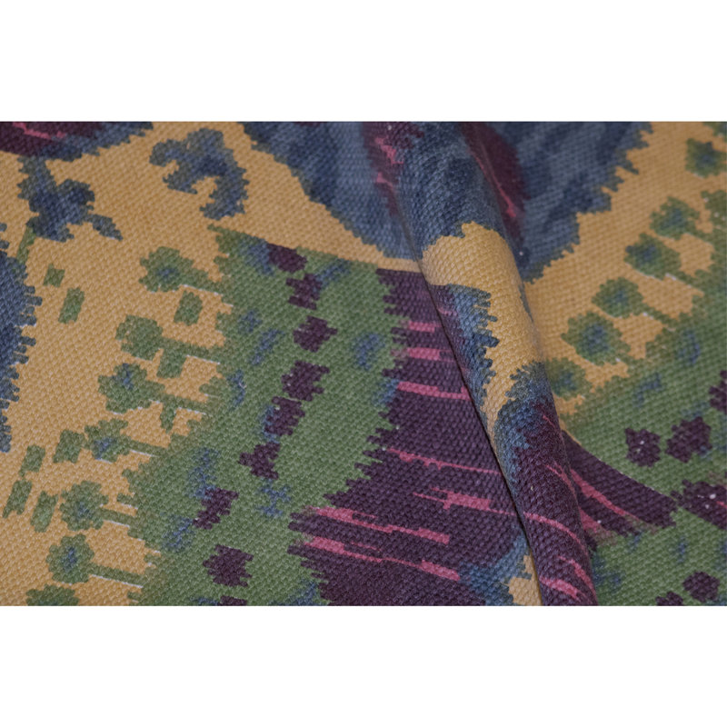 Flatweave Wool Ikat Indoor Rug