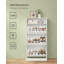 Shoe cabinet with 3 flaps, shoe tipper, shoe rack, shoe storage, open compartment, adjustable partition-1070259980