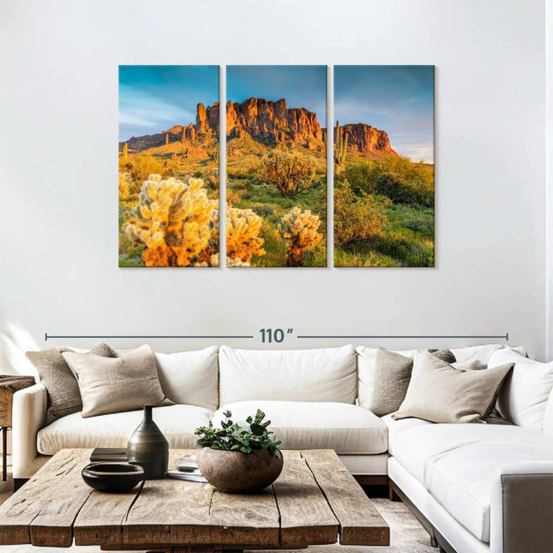 Alvord Superstition Mountains, Phoenix, Arizona, États-Unis, H 48 po x l 74 po