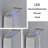 Shower Panel Tower System,7-Function Shower Wall Panel, LED Rain Waterfall Shower Column Head,Shower Tower Panel With full Body Shower System Tub Shower With Bidet-86456412