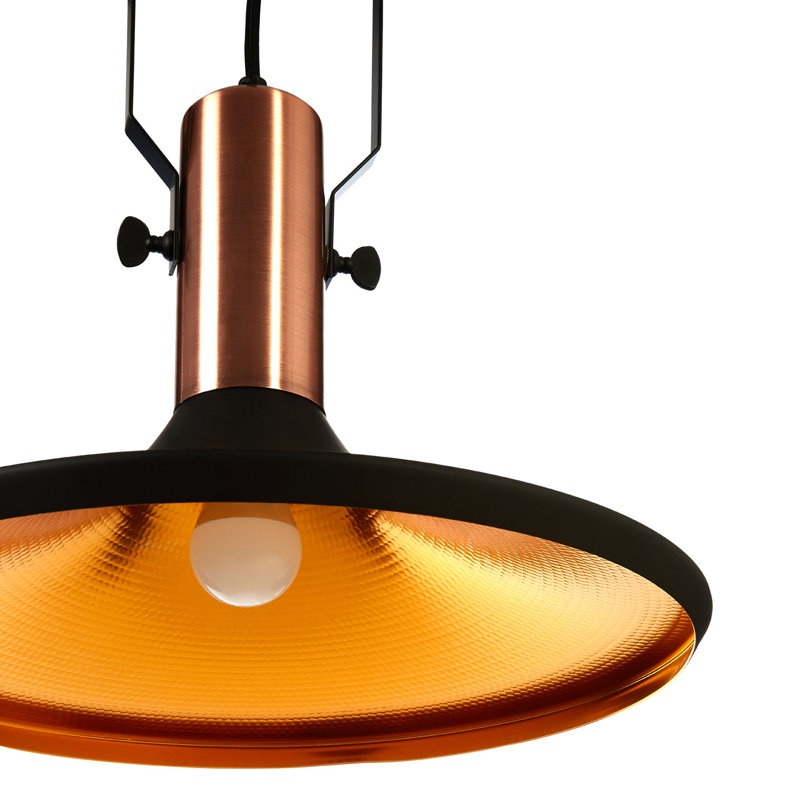 Arlo 1 - Light Black Cone Pendant
