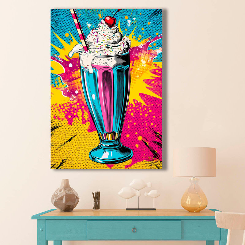 Peinture décorative sur toile, 17,7 po H x 27,6 po L