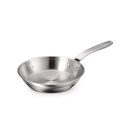 Tramontina Tempo Tri-Ply Base Stainless Steel Frying Pan, Induction-Ready Skillet, Oven-Safe, Dishwasher-Safe