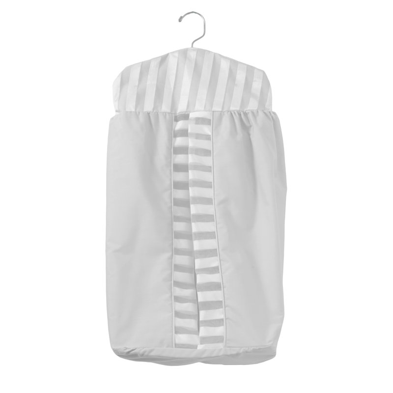 Volant de lit de bébé Schurz, Blanc