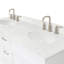 Meuble-lavabo double autoportant 72 po avec plateau en quartz Abell-94003702