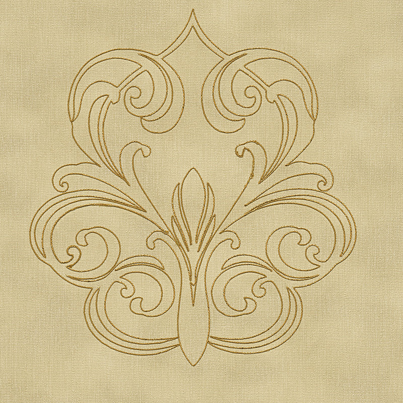 Nobile 3.2m x 70cm Wallpaper Tile, Beige / Gold