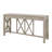 60'' Acacia Veneer Console Table With 4 Drawers, X-Design Entryway Table With Open Bottom Storage, Solid Acacia Legs-934939714