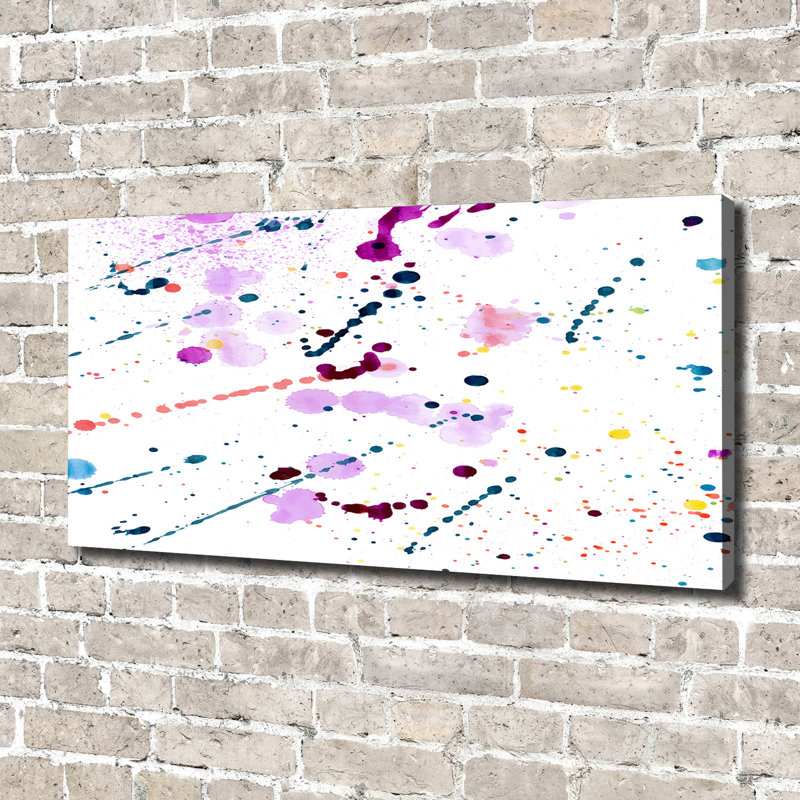 Abstract Stains - Wrapped Canvas Print