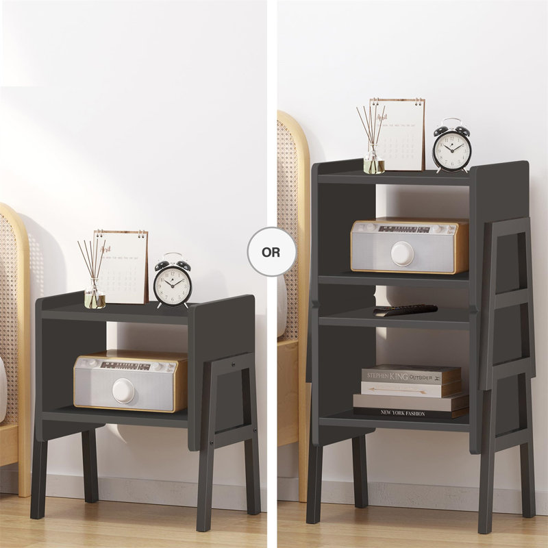 Dawnella End Table Set, Black