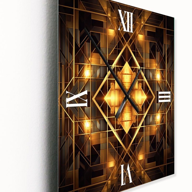 Horloge murale abstraite, Grand