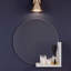 Round Framed Wall Mounted Accent Mirror-71038559