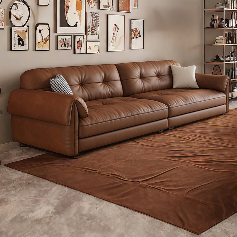 Canapé américain rétro et simple, H 33 po x l 98,42 po x P 39,37 po, 3