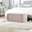 Corduroy Storage Bench for Bedroom,Bed End Ottoman Bench with Storage,Modern Oval Storage Bench with Seating for Living Room,Entryway,Window ( 45”)-330097689