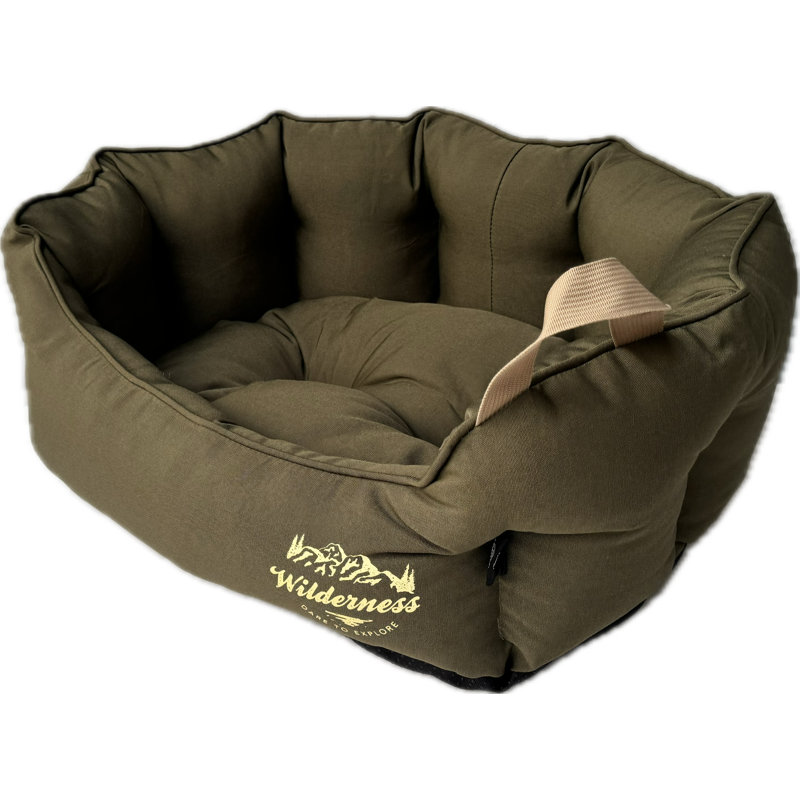Christa Faux Leather Pet Bed