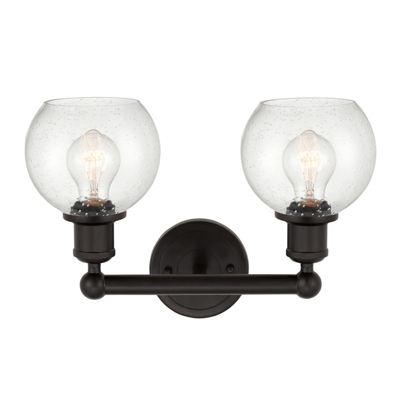 Cambria 2 - Light Dimmable Vanity Light, Seedy, Oil Rubbed Bronze